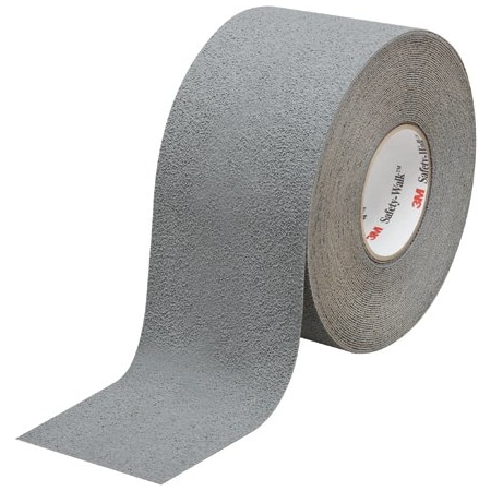 3M 4'' x 60' Gray 3M Safety-Walk Tape - 370 BUY06225245